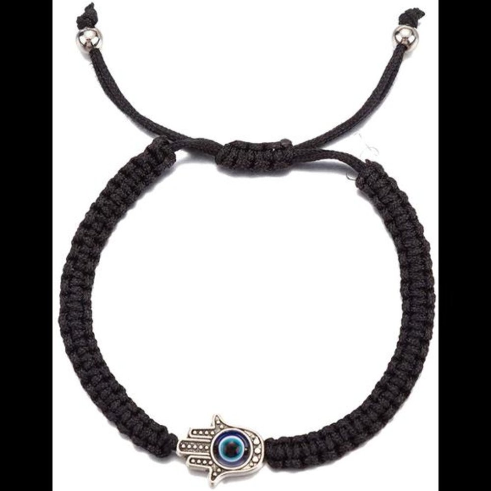 String Evil Eye Bracelet for Women Men Girls Boys Black Red Thread